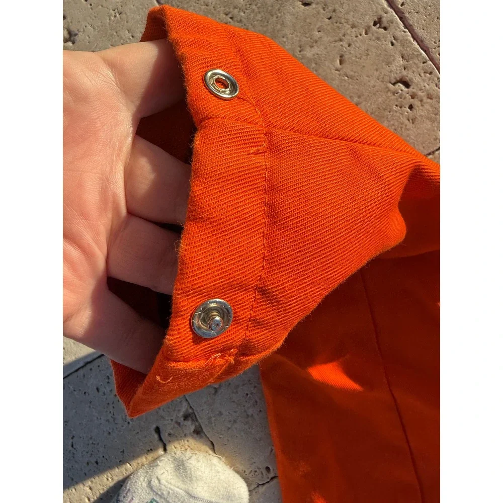 Flamemaster  FR Men's Flame Retardant Coveralls Orange Jumpsuit‎ EN 531 Size 46